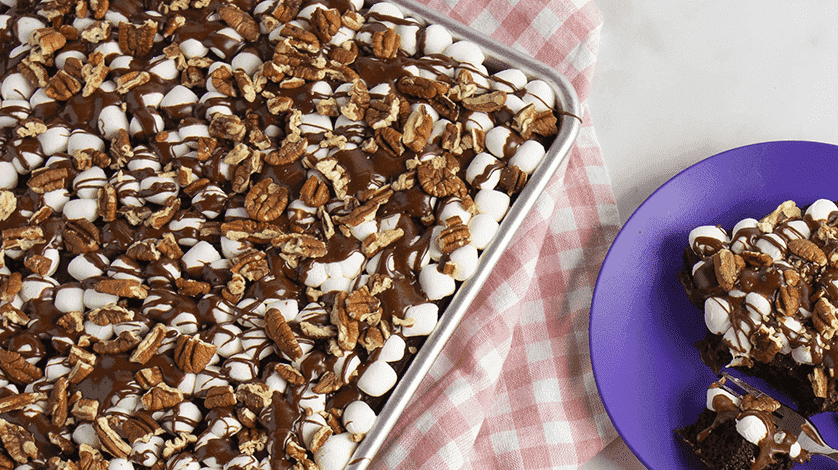 Mississippi mud cake