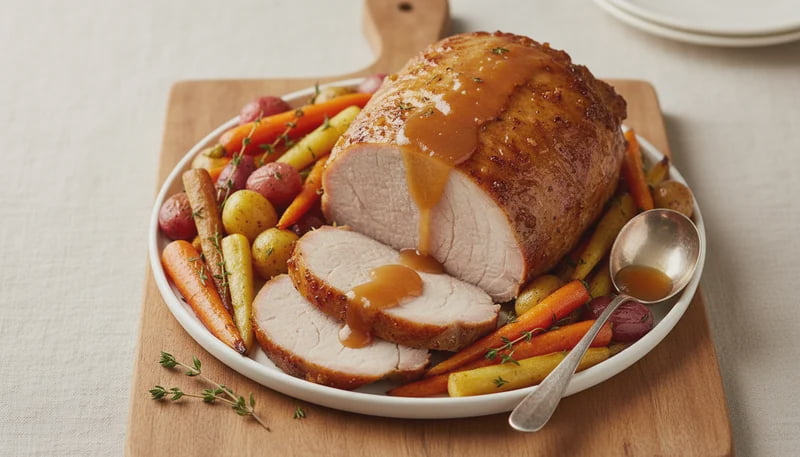 Apple Cider Glazed Pork Roast Recipe - Walmart.com