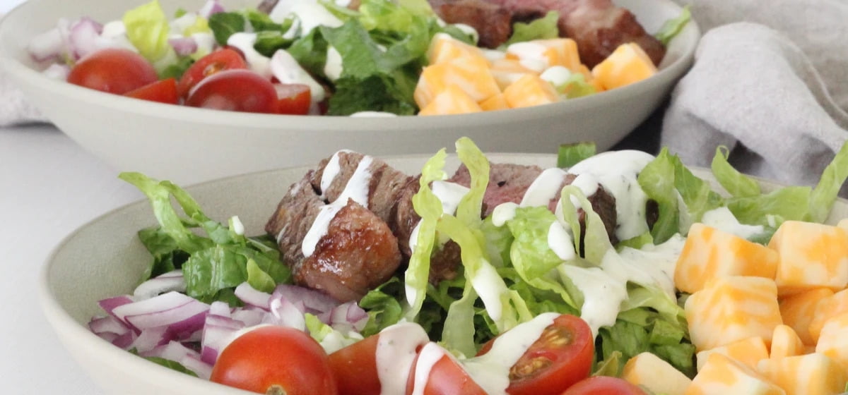 Steak cobb salad