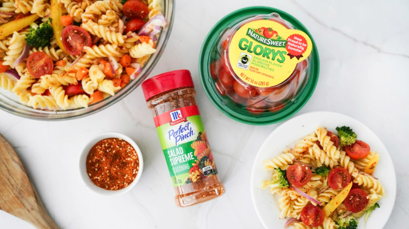 Glory-ous cold pasta salad
