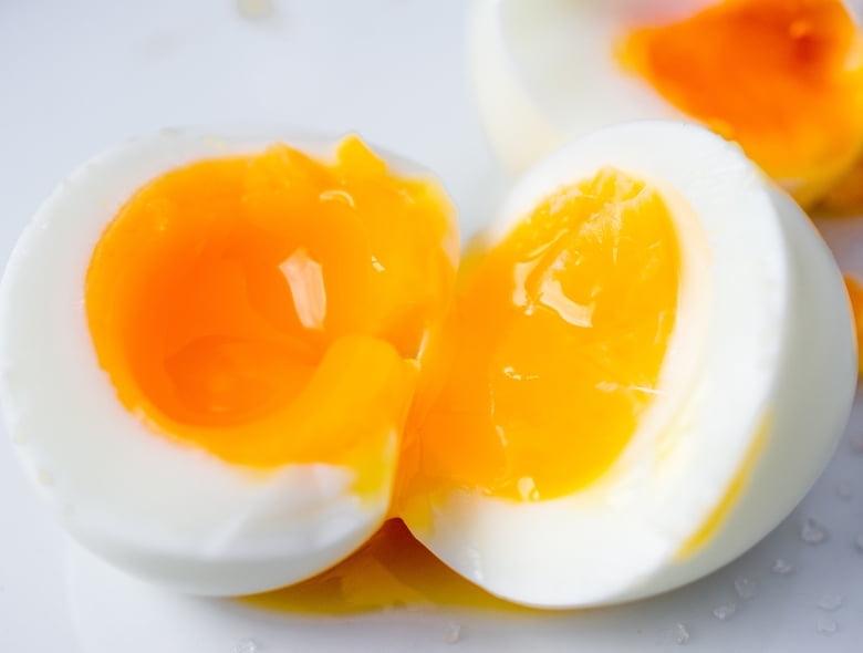 Perfect soft-boiled eggs