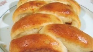 Homemade apple bread