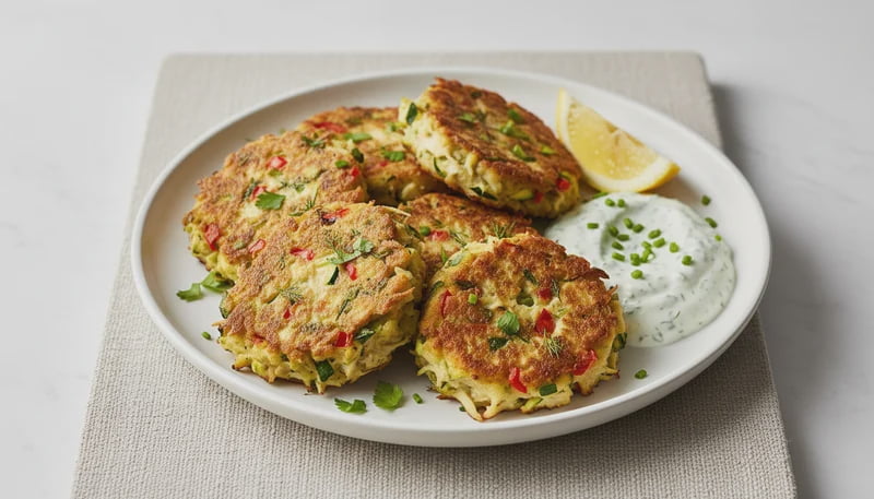 Chicken & Veggie Fritters Recipe - Walmart.com