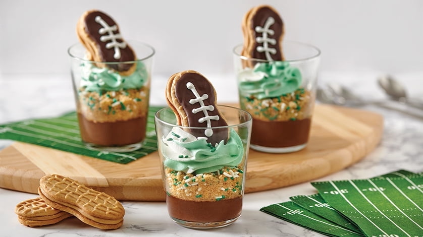 Nutter Butter Touchdown Dirt Cups