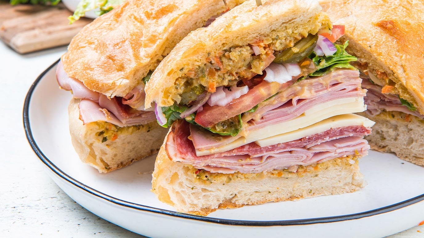 Honey mustard muffaletta