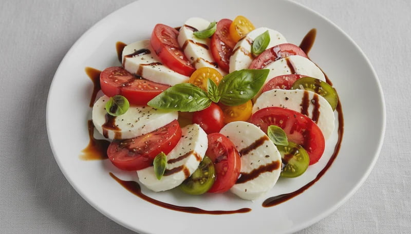Maple Balsamic Tomato Mozzarella