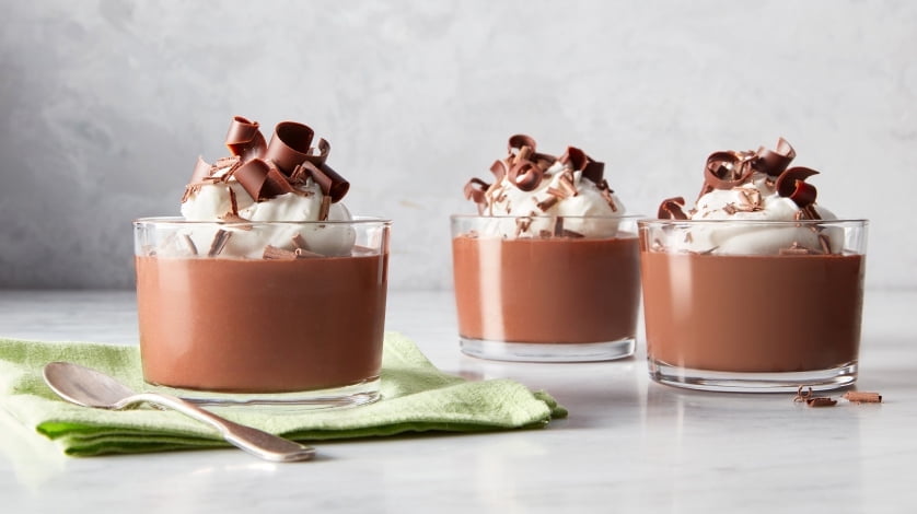 3-ingredient chocolate mousse