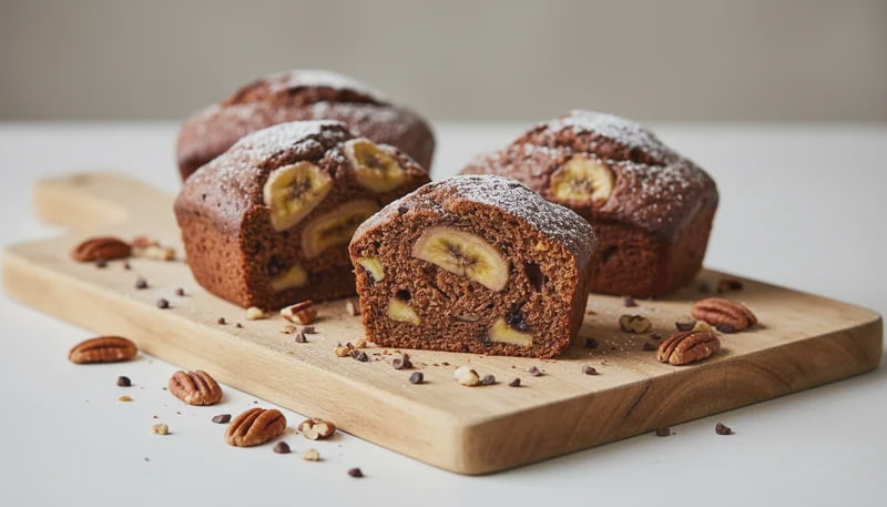 Banana Pecan Cocoa Bread Recipe - Walmart.com