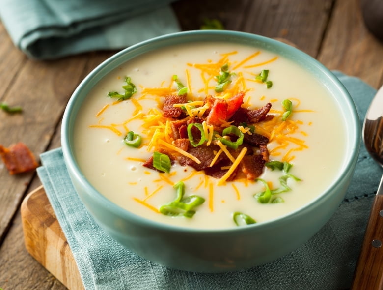 Baked potato soup