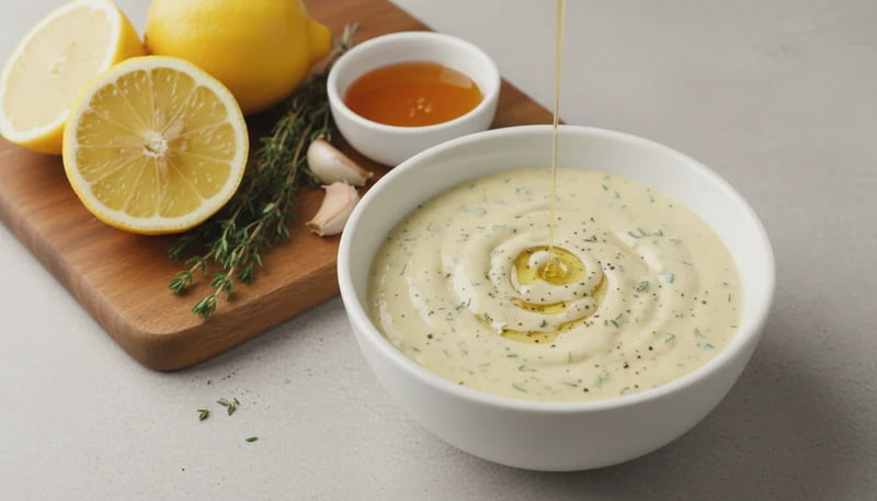 Lemon Garlic Dressing Recipe - Walmart.com