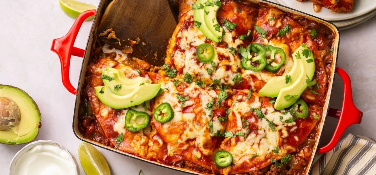 Easy enchilada casserole