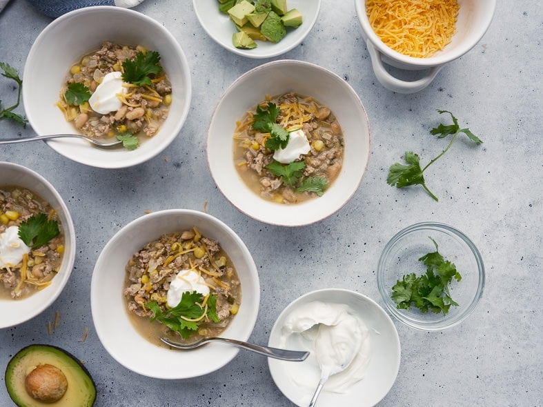 Salsa verde chili