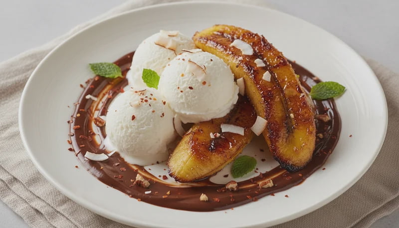 Caramelized Plantain Coconut Sorbet Dessert Recipe - Walmart.com