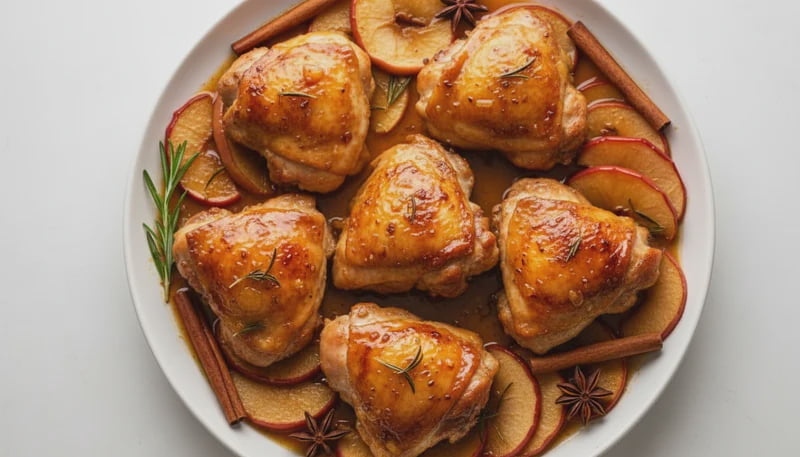 Apple Cider Chicken Thighs Bake Recipe - Walmart.com