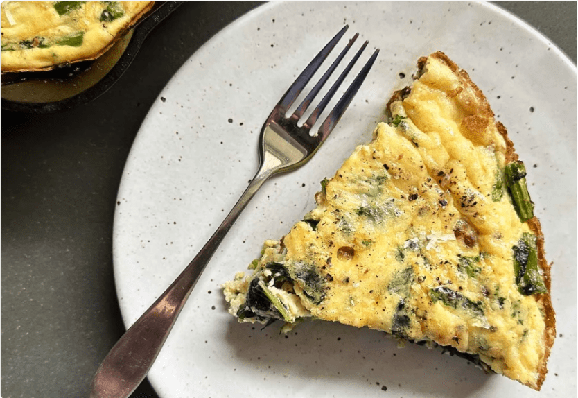 Sausage and broccoli rabe frittata Recipe