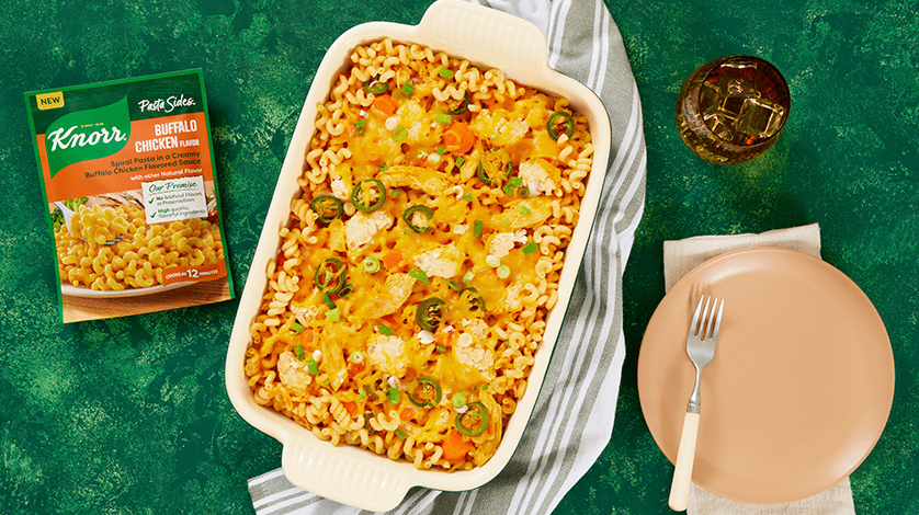 Creamy Buffalo Chicken Bake