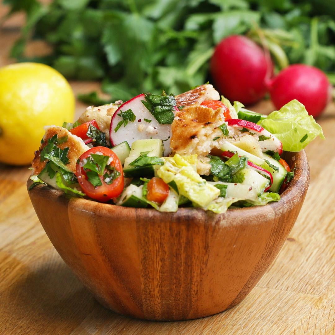 Middle Eastern Pita Salad