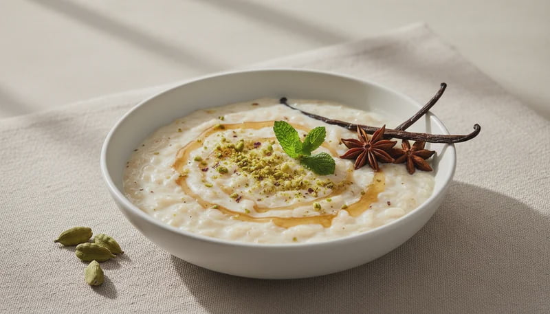 Nice Rice Podding Recipe Cardamom Vanilla Baked Rice Pudding Recipe - Walmart.com
