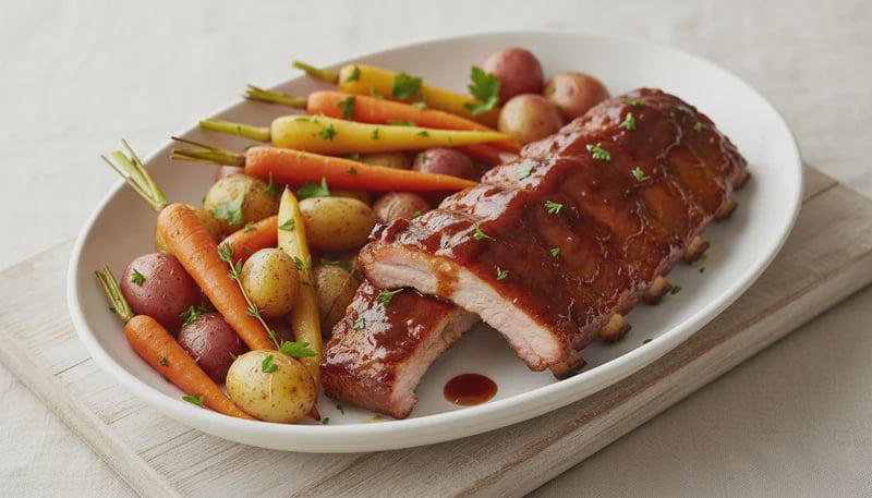 Freezer Pork Ribs Pork Ribs with Root Vegetables Recipe - Walmart.com