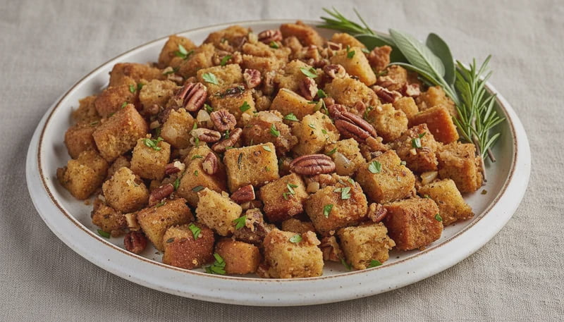 Herbed Pecan Bread Dressing