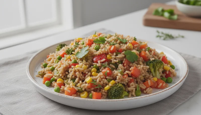 Pillao Rice Brown Rice Vegetable Pilaf Recipe - Walmart.com
