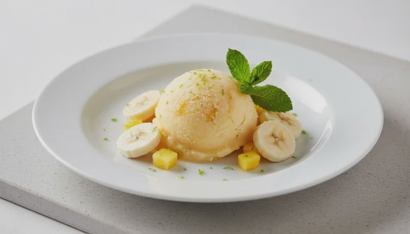 Pineapple Note Vegan Pineapple Banana Sorbet Recipe - Walmart.com