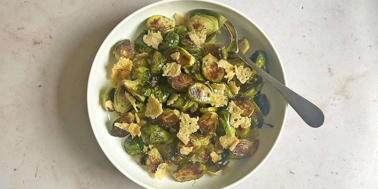 Caesar roasted brussels sprouts Recipe