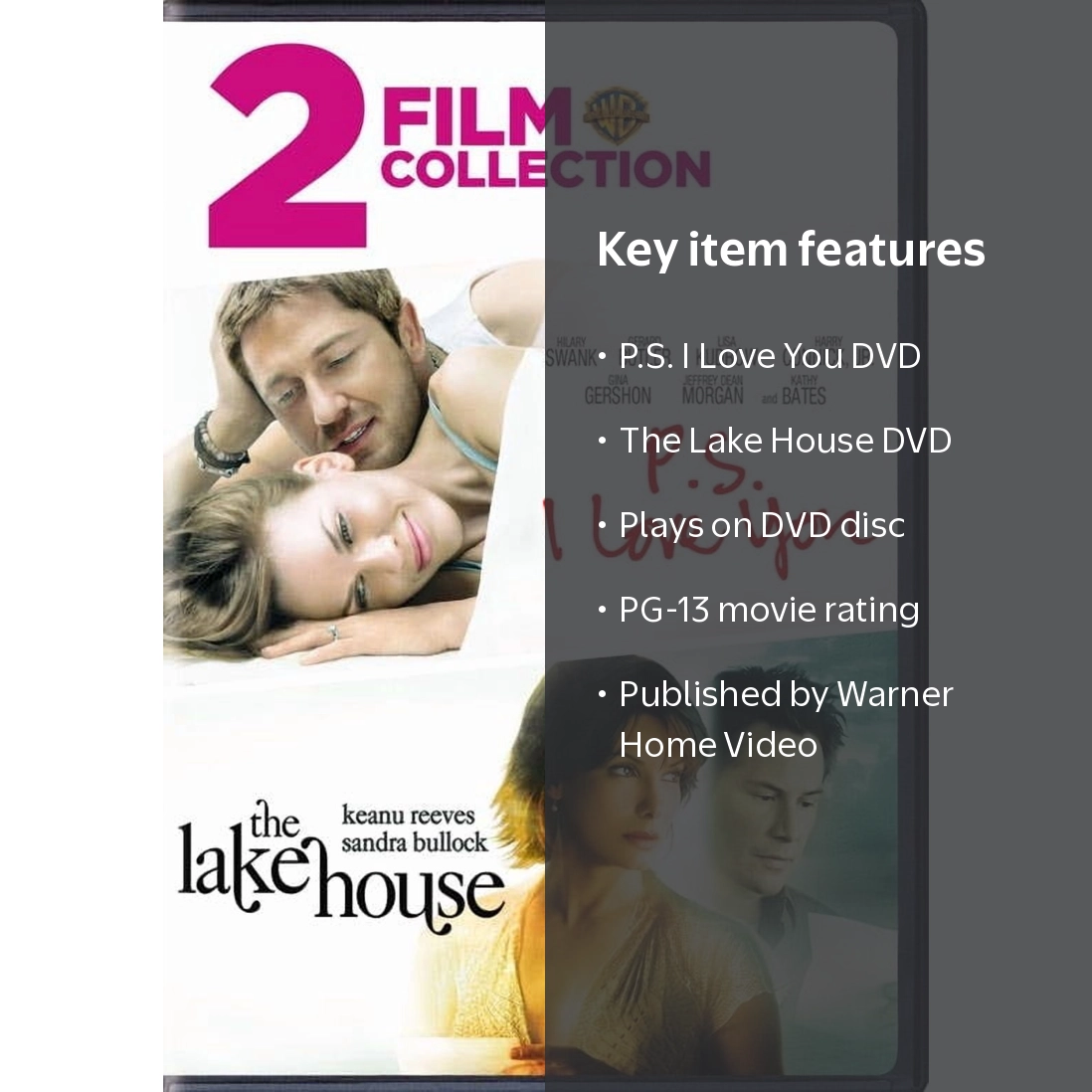 SDS, DVD, P.S. I Love You / The Lake House, 2 Film Set, Drama