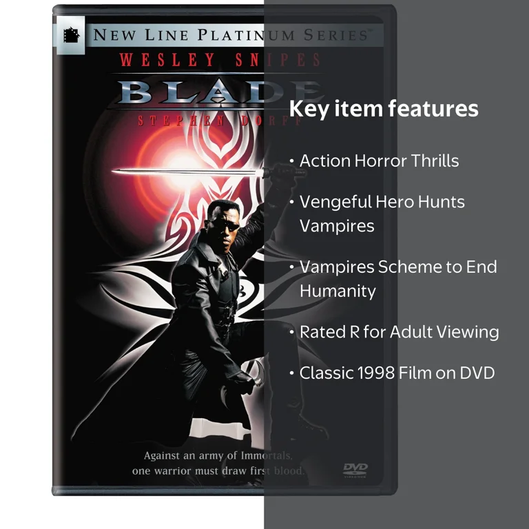 Blade (DVD), Horror, Warner Bros. - Walmart.com