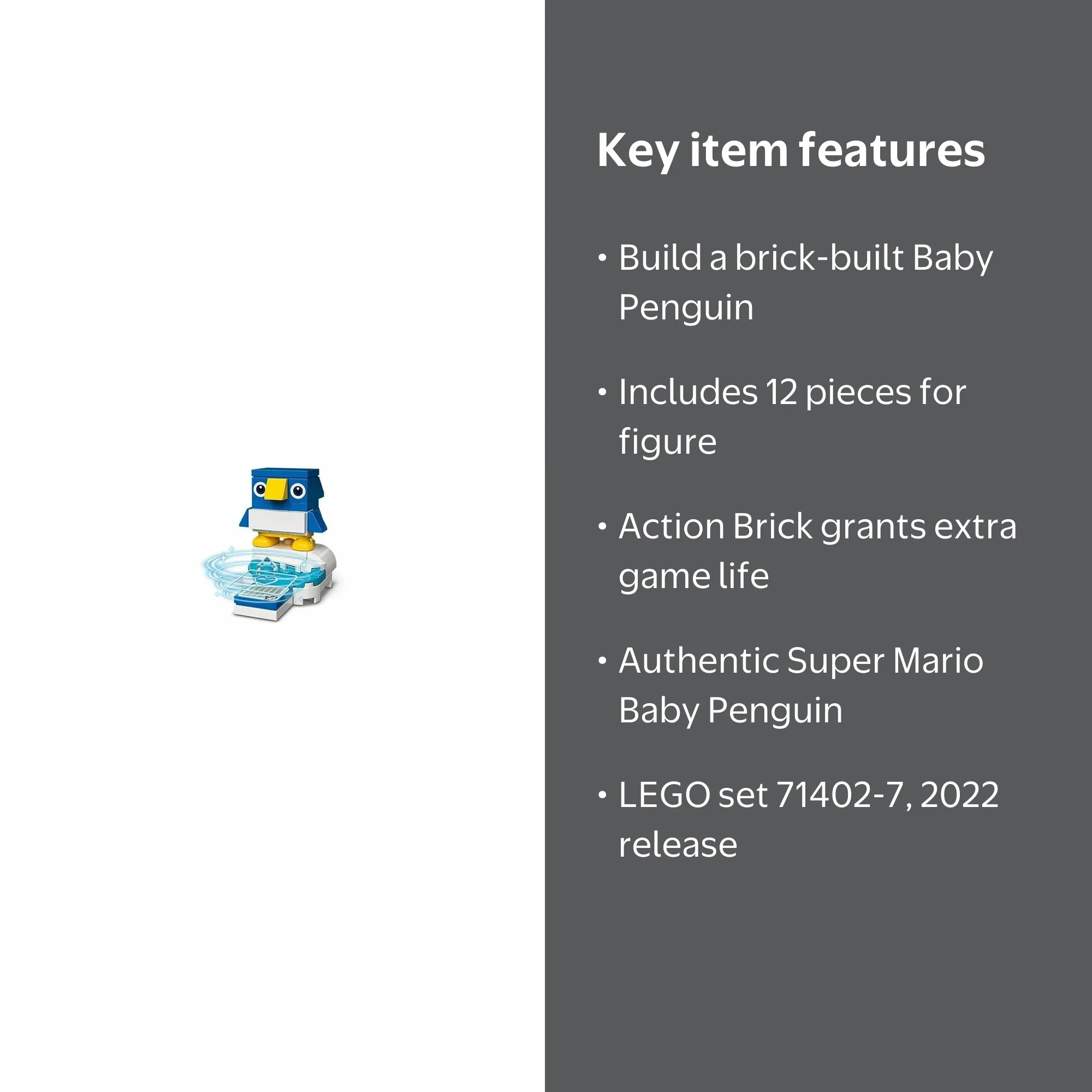 Baby Penguin - 71402 LEGO Super Mario Character Pack Series 4