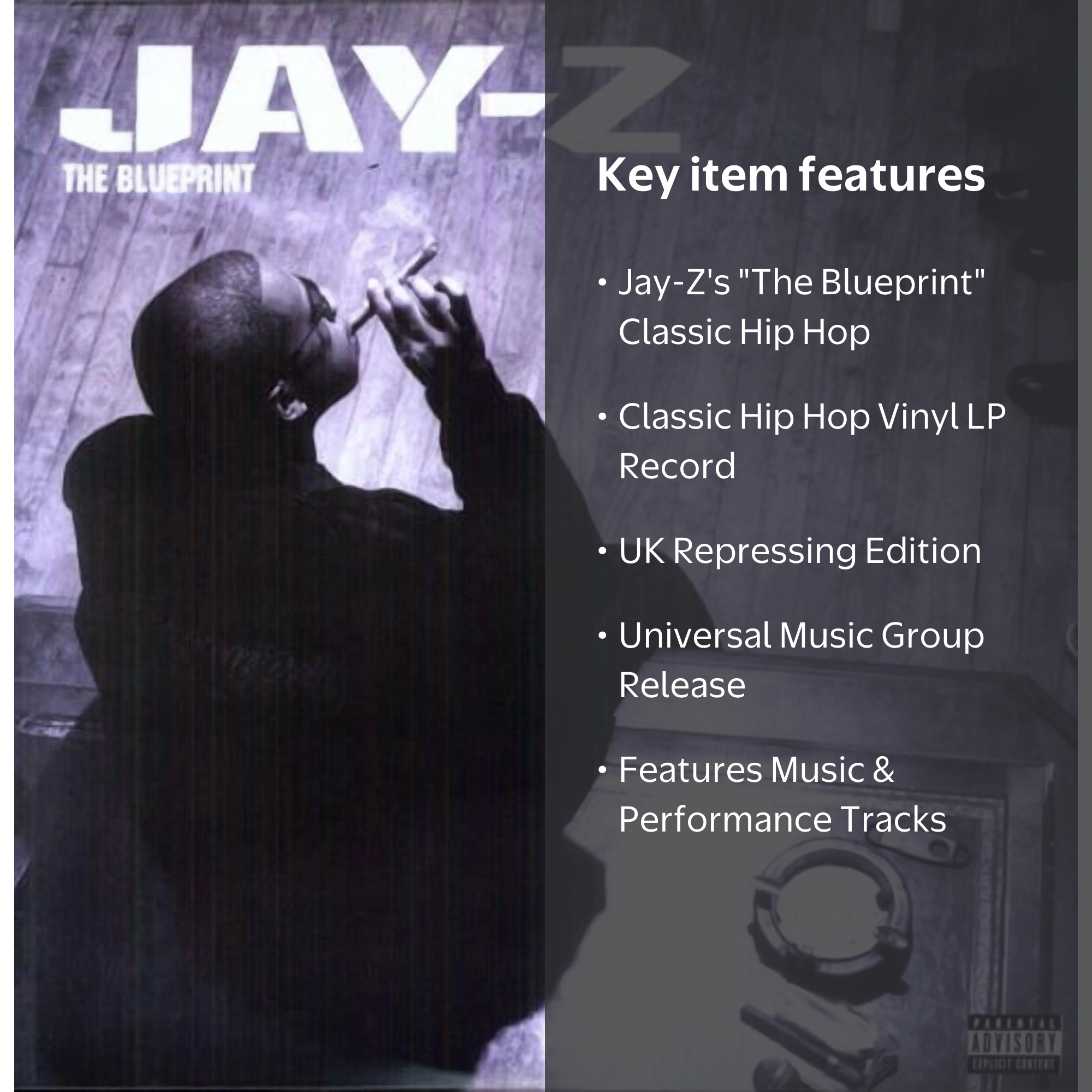 Jay-Z - The BLUEPRINT - Music & Performance - Vinyl LP Repress