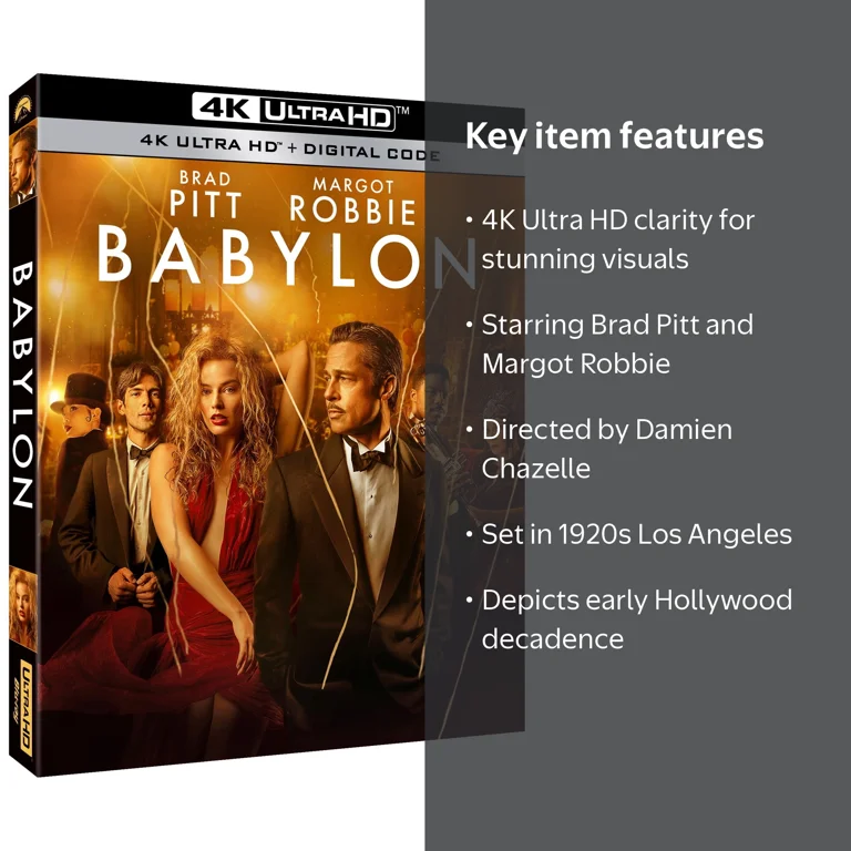 Babylon (4K Ultra HD + Digital Copy) - Walmart.com