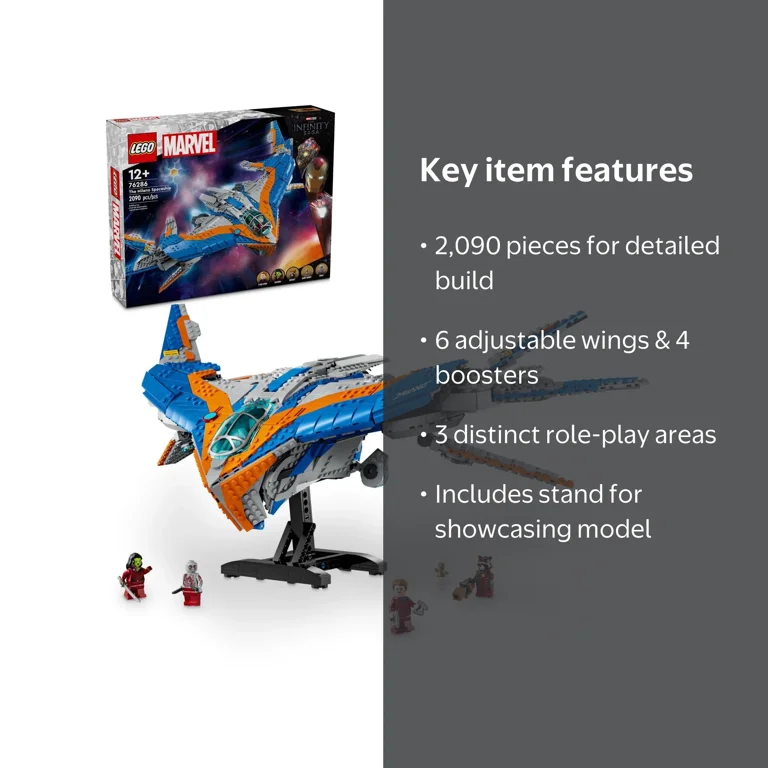 LEGO Marvel Guardians of the Galaxy: The Milano Buildable Starship