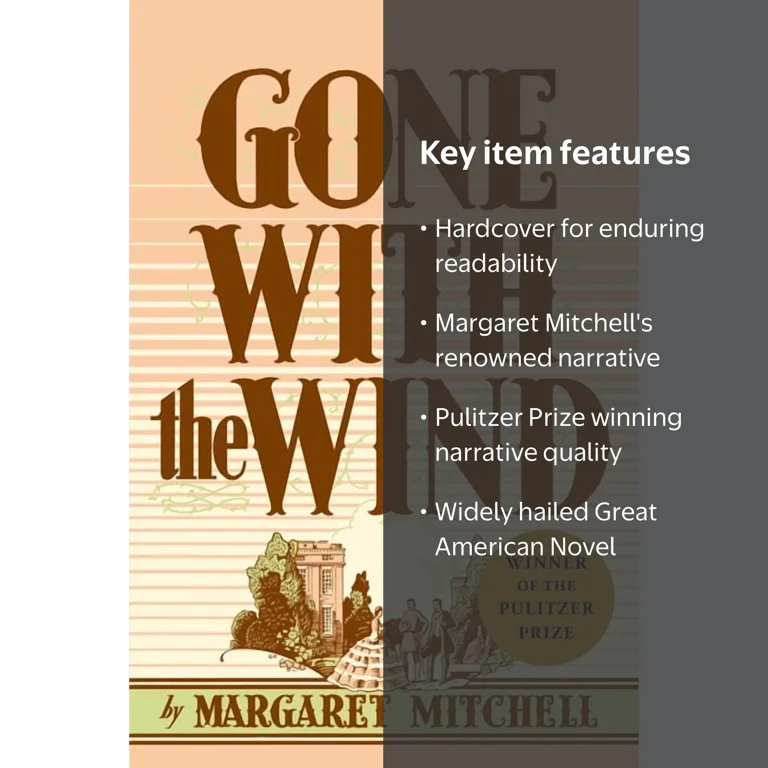 Margaret Mitchell, Gone with the Wind, Hardcover, Pulitzer Prize