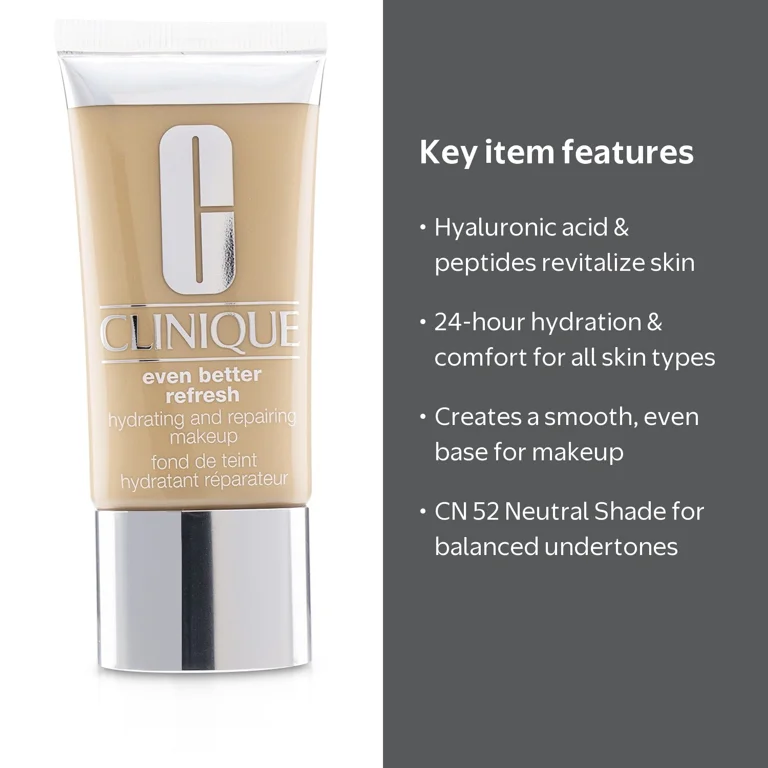Clinique, 1 oz Even Better Refresh Hydrating and Repairing Makeup Clinique, 1 oz Even Better Refresh Hydrating and Repairing Makeup