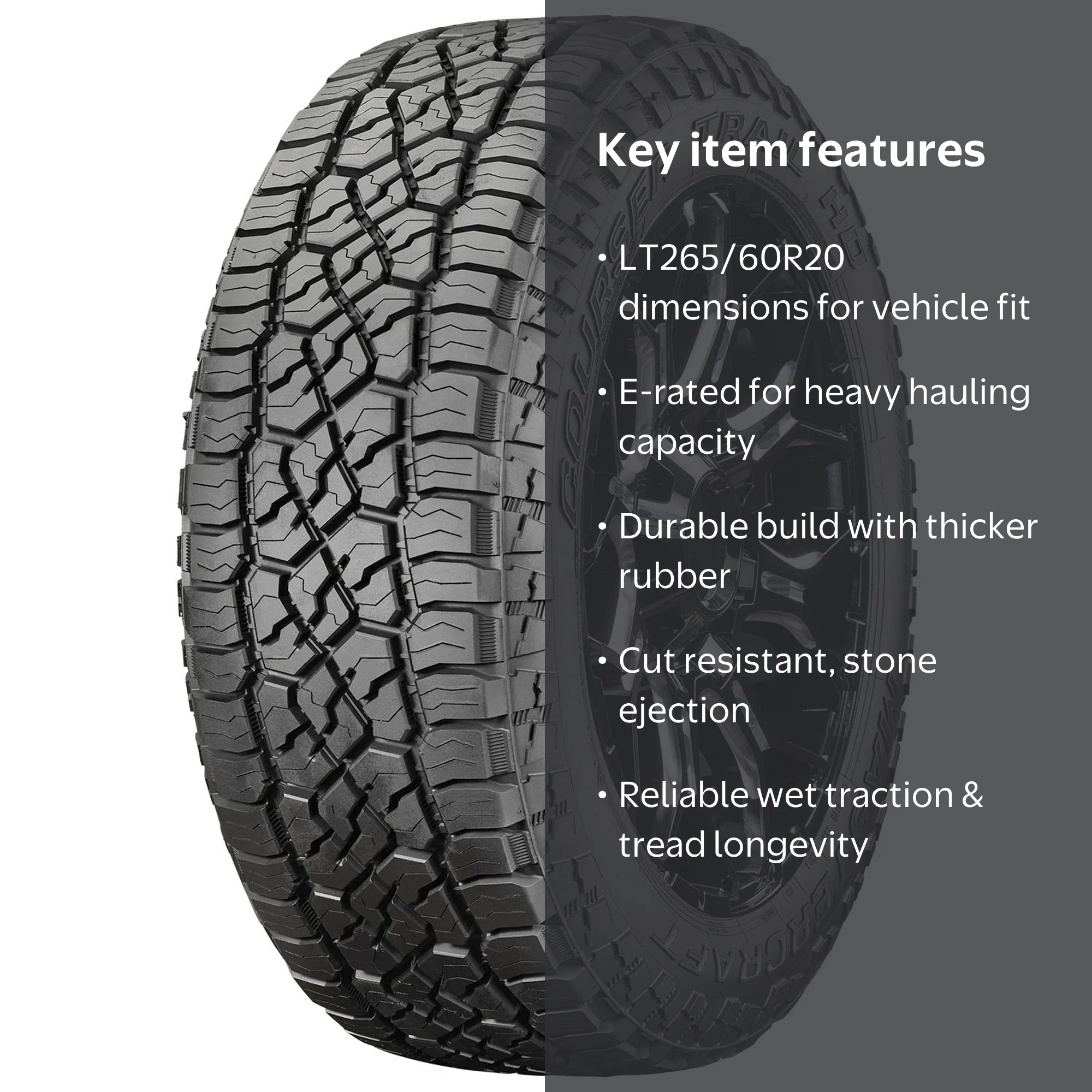 Mastercraft Courser Trail HD All Terrain LT265/60R20 121/118R E