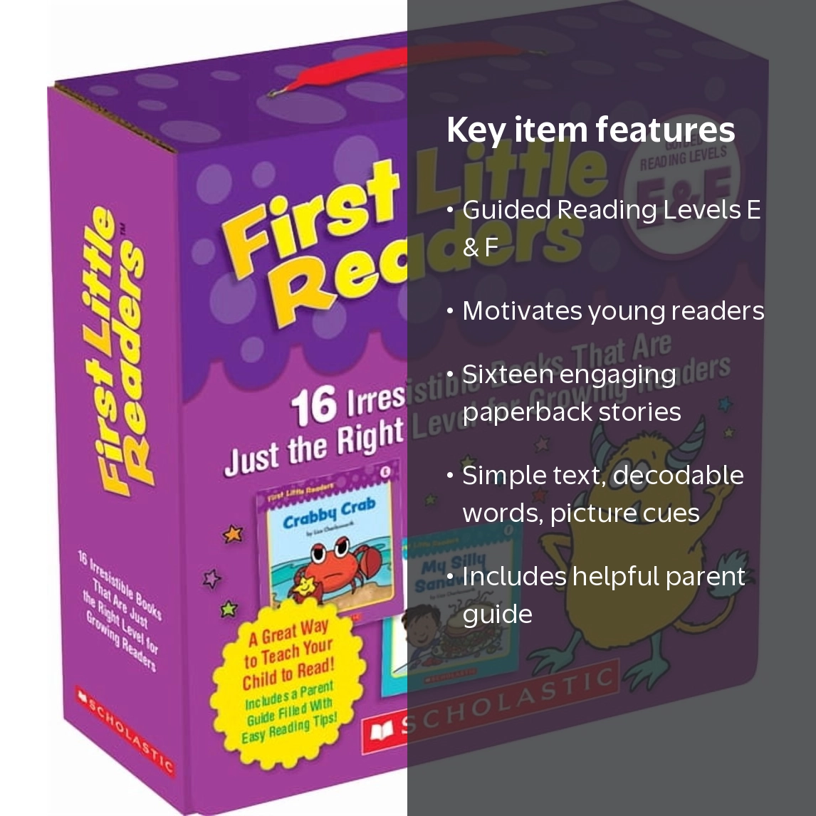 First Little Readers Parent Pack by Liza Charlesworth, Guided