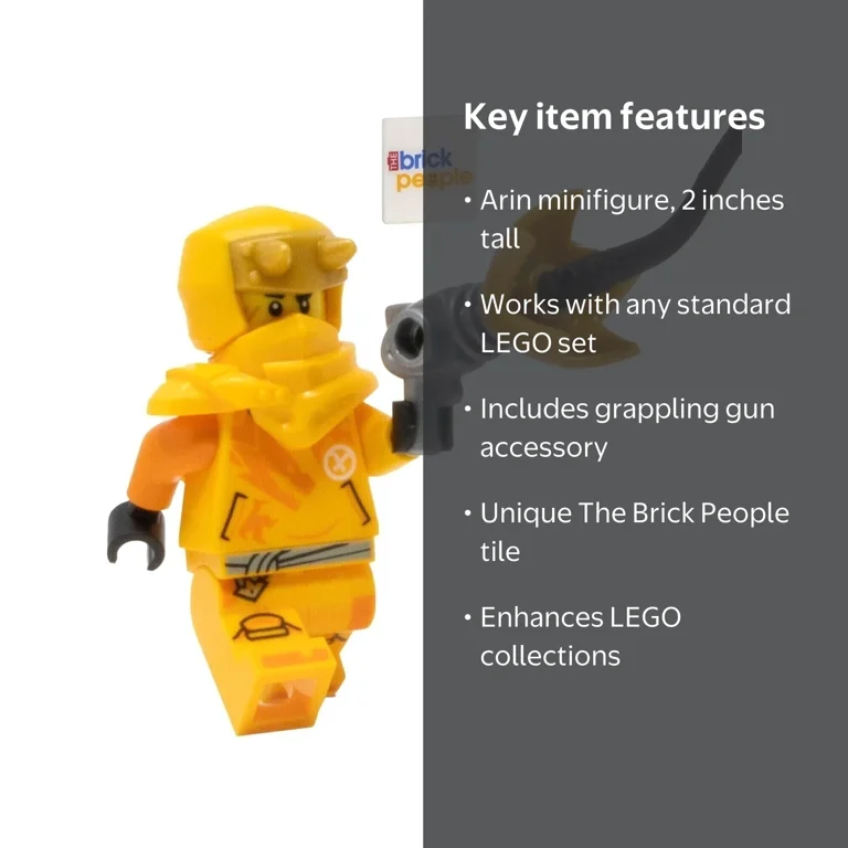 LEGO Ninjago Dragons Rising: Arin Minifigure with Grappling Hook