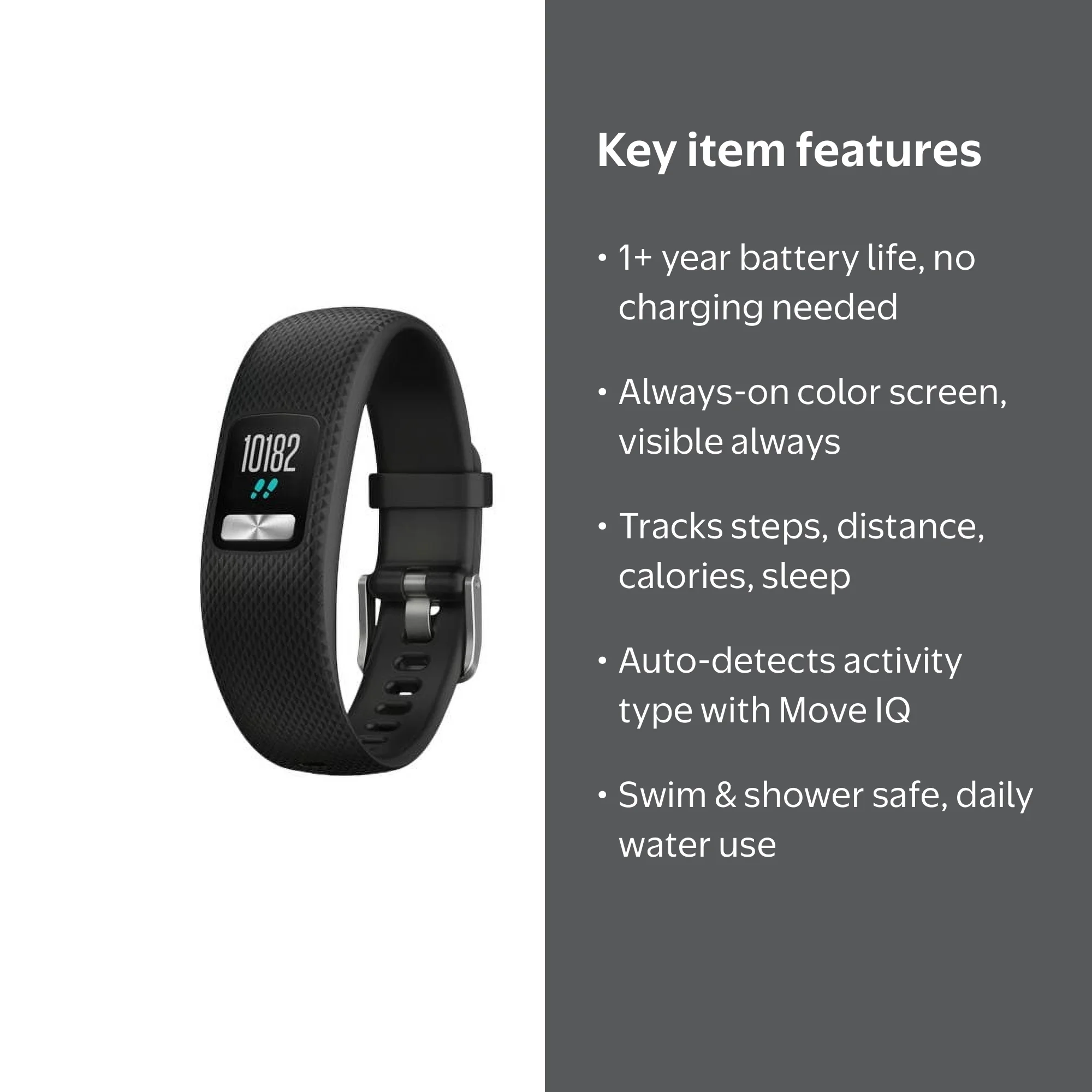 Garmin Vivofit 4 Activity Tracker Watch - S/M - Walmart.com