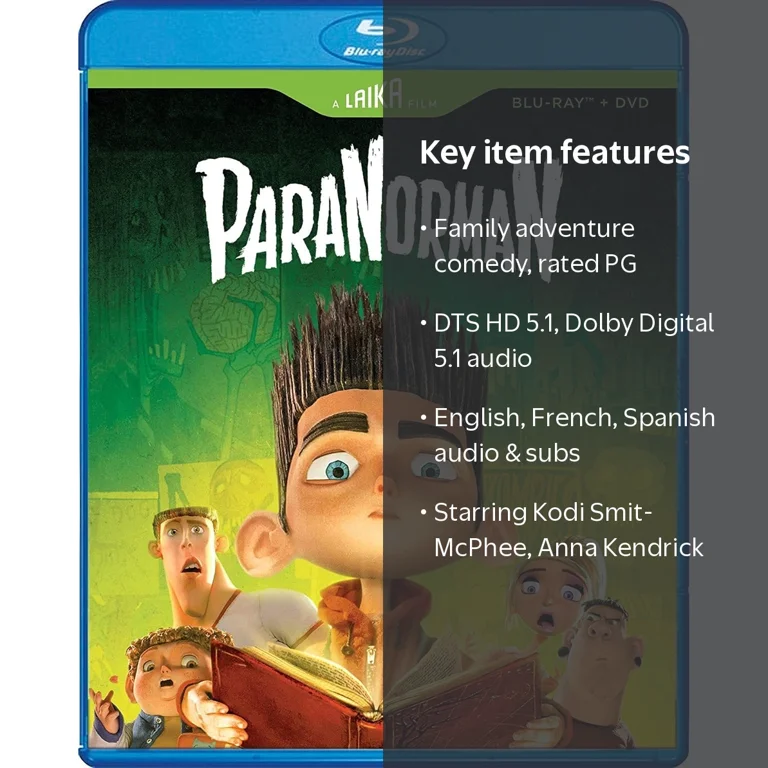 Paranorman (Laika Edition) (Blu-ray + DVD) - Walmart.com