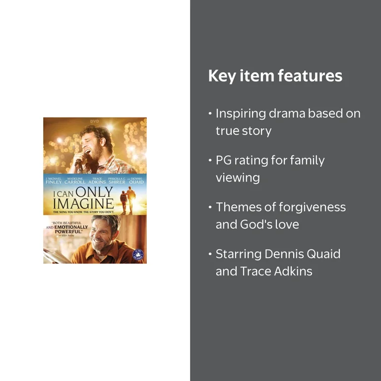 その他 Imagine This / Believe in You [DVD] [Import] wgteh8f Lionsgate Home Entertainment, DVD, I Can Only Imagine PG - Walmart.com