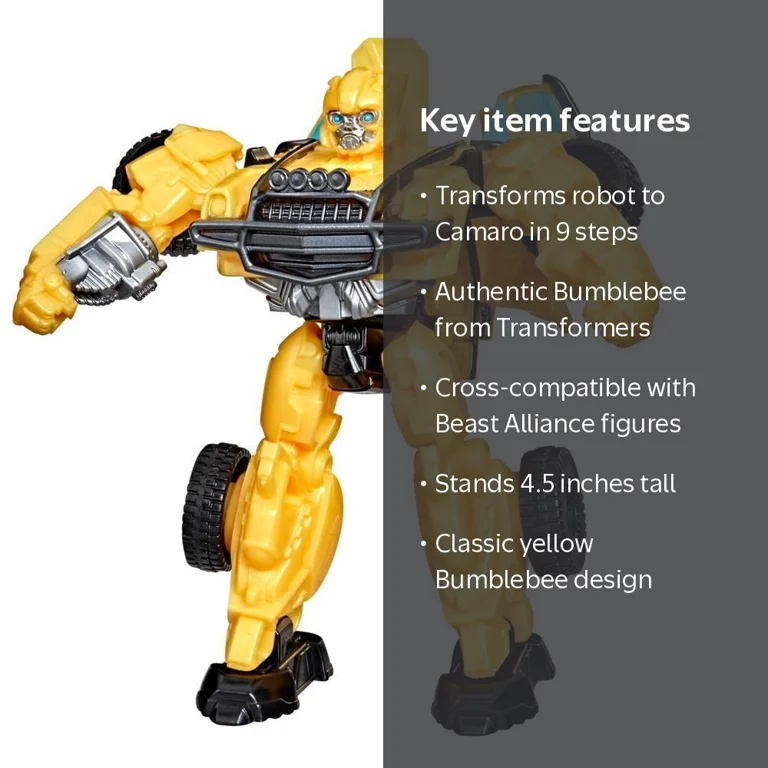 Bumblebee フィギュア Transformers: Rise of the Beasts Beast Alliance Battle Changers