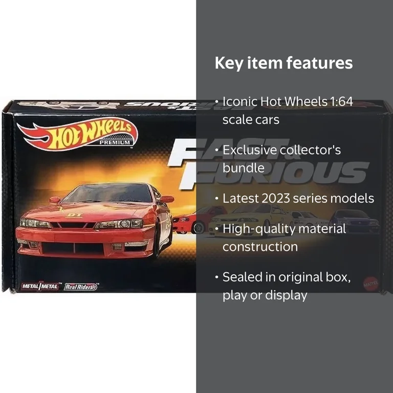 Hot Wheels, Fast and Furious Premium Bundle, 5 Pack, Exclusive