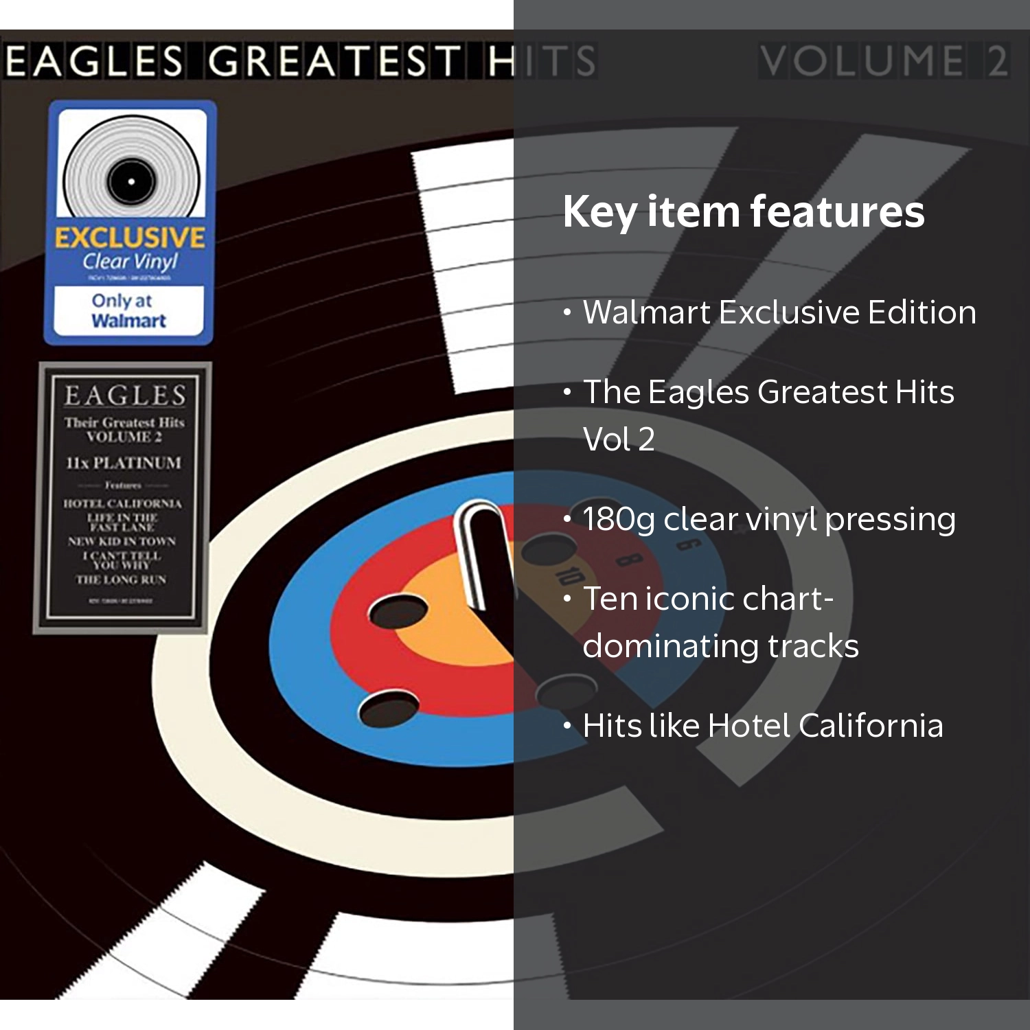 The Eagles - Greatest Hits Volume 2 (Walmart Exclusive) - Music