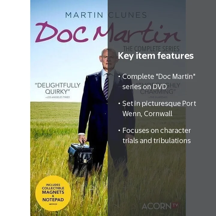Acorn's Doc Martin: Complete Series (DVD) - Comedy, 10 Seasons