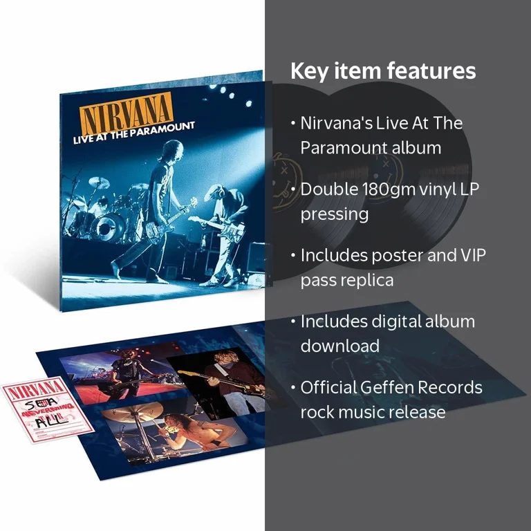 Nirvana - Live At The Paramount - Music & Performance - Vinyl