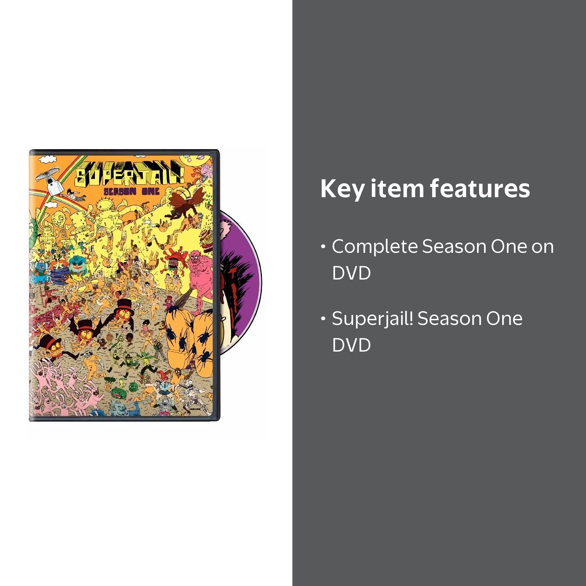 Warner Home Video: Superjail Season 1, Complete TV Series