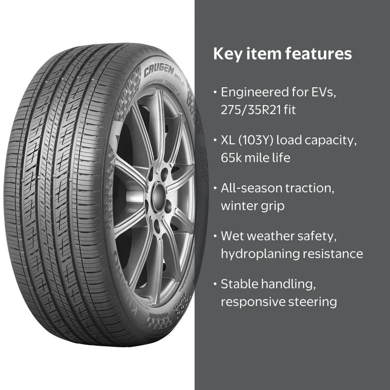 Kumho Crugen HP71 EV All Season 275/35R21 103Y XL Electric Vehicle