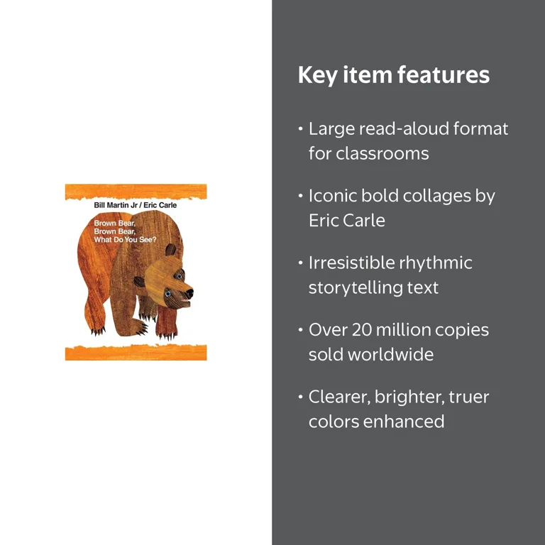 Brown Bear, Brown Bear, What Do You See?: 40th Anniversary Edition