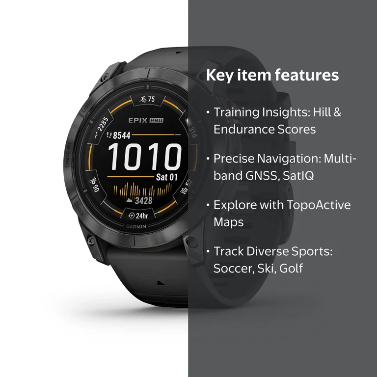 Garmin epix Pro (Gen 2), 51mm, High Performance Smartwatch
